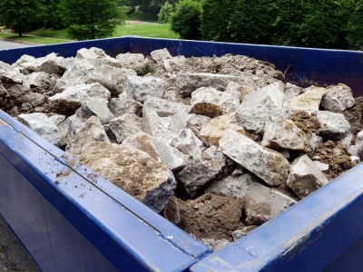 Using Dumpsters for Concrete & Asphalt Disposal on Job Sites