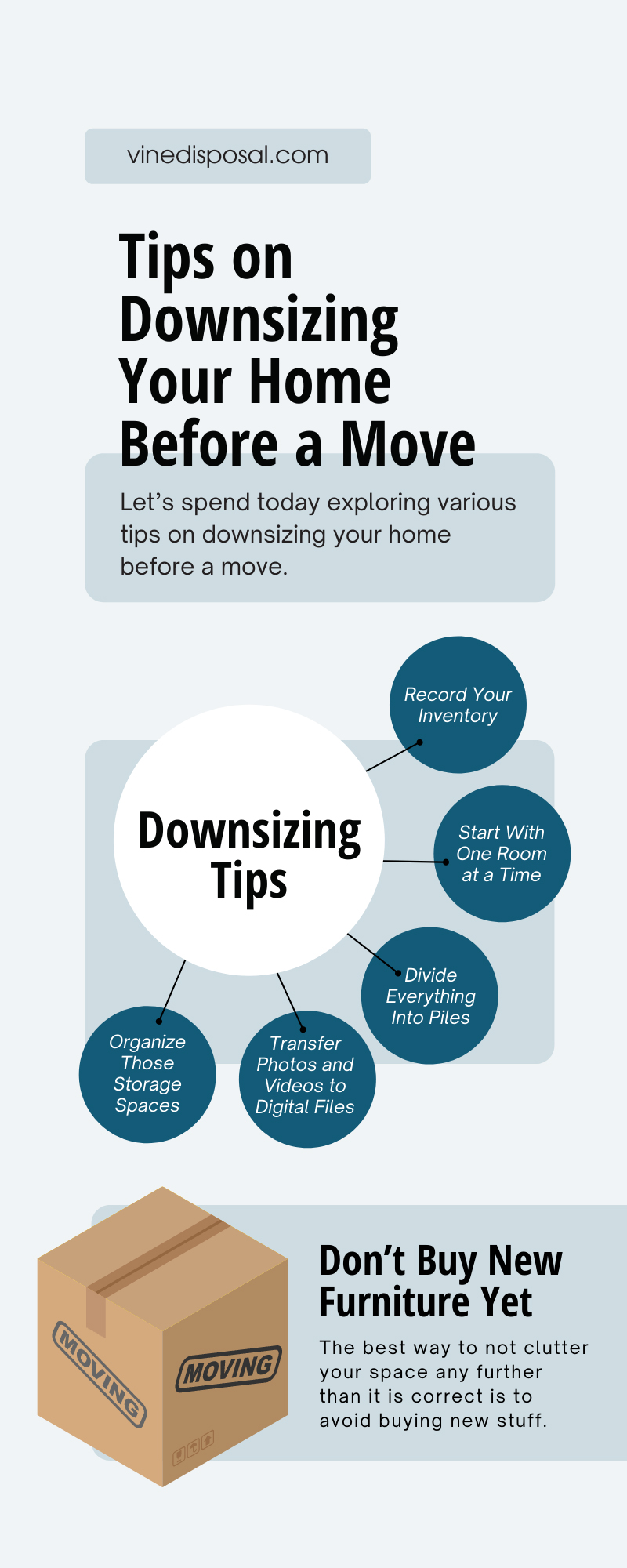 Tips on Downsizing Your Home Before a Move