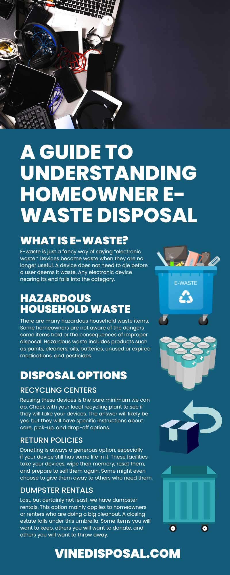 A Guide to Understanding Homeowner E-Waste Disposal