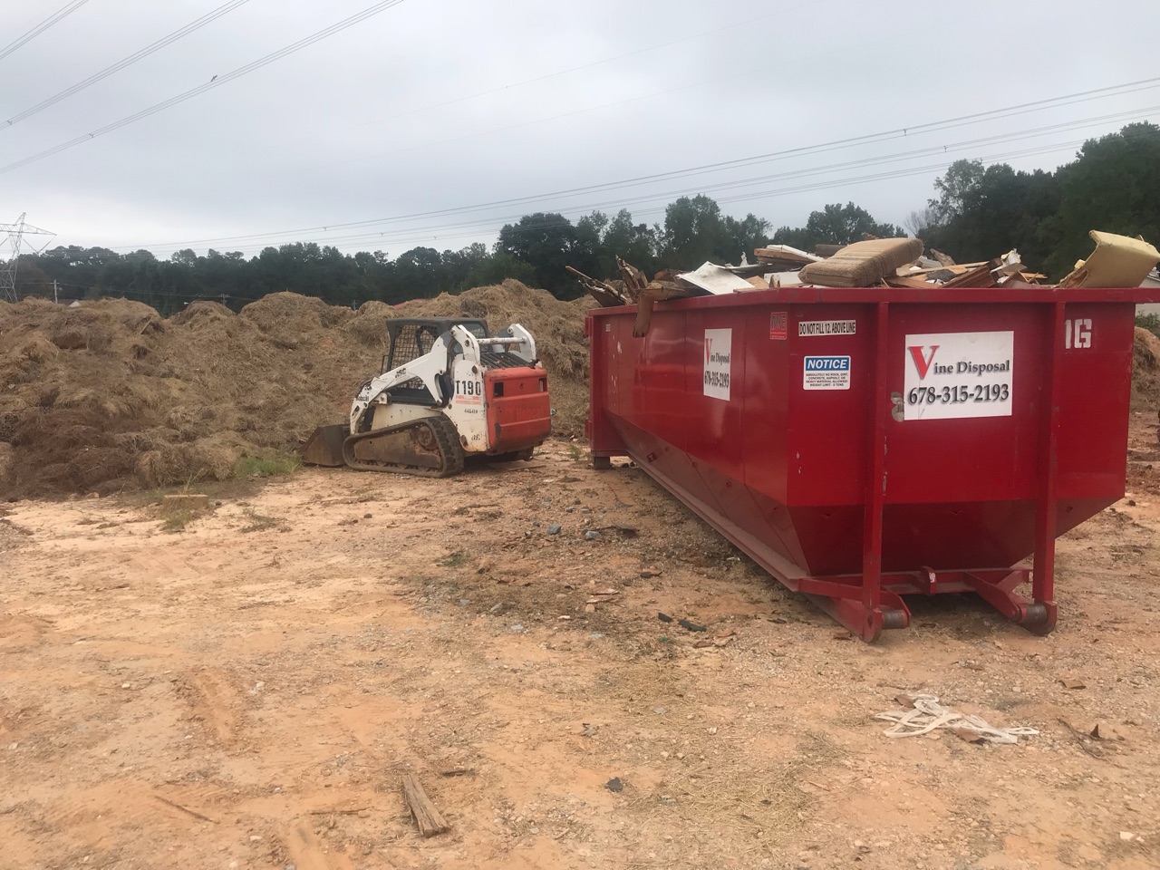 30 Gallon Trash Can, Rent All Inc